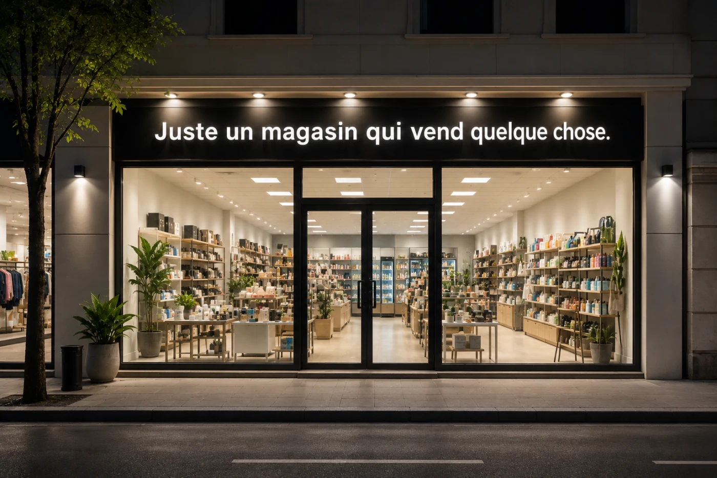 Je veux juste une petite page pour être présent sur le web.